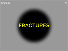 Tablet Screenshot of fracturesmusic.com